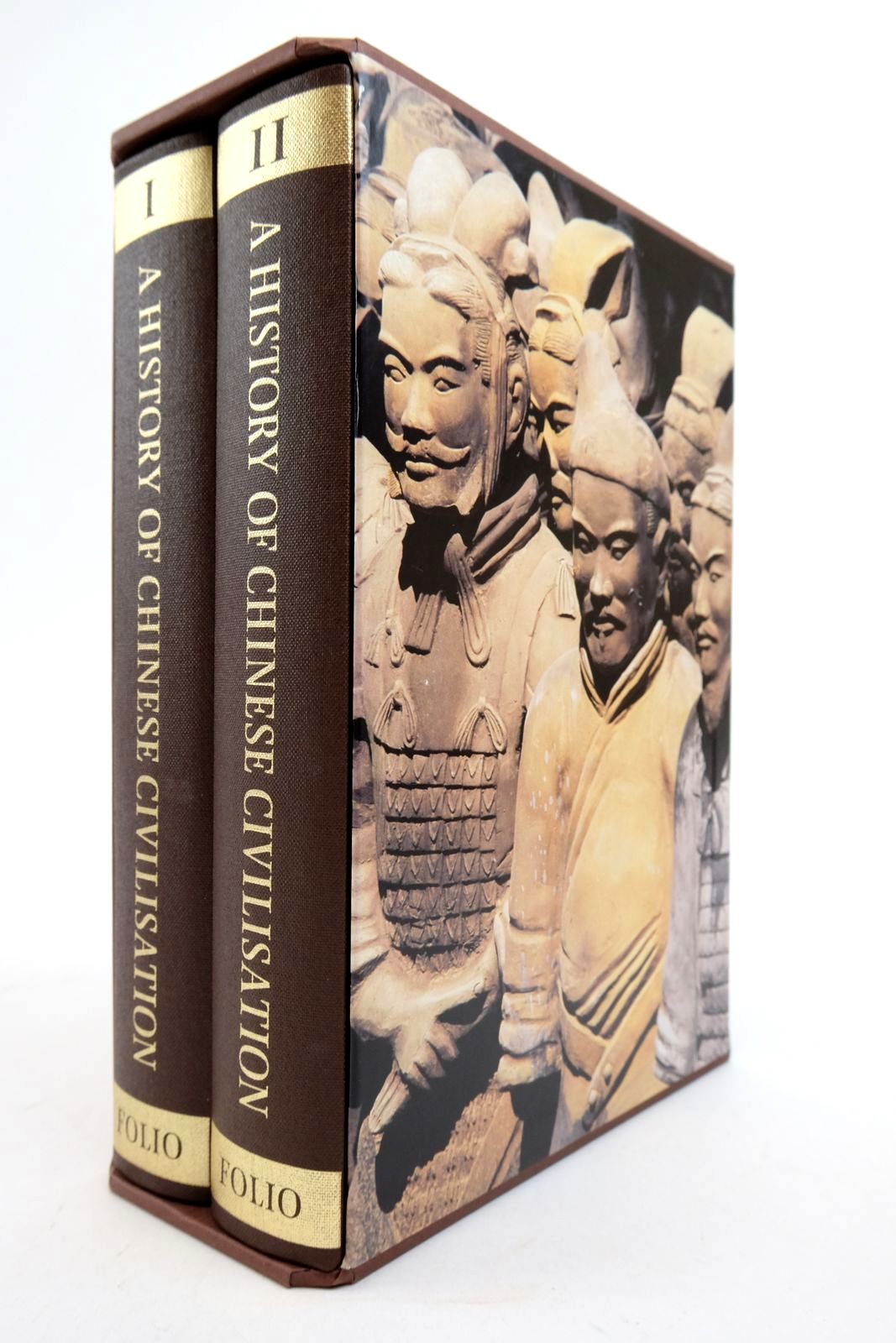 Photo of A HISTORY OF CHINESE CIVILISATION (2 VOLUMES) written by Gernet, Jacques Spence, Jonathan D. published by Folio Society (STOCK CODE: 2140964)  for sale by Stella & Rose's Books