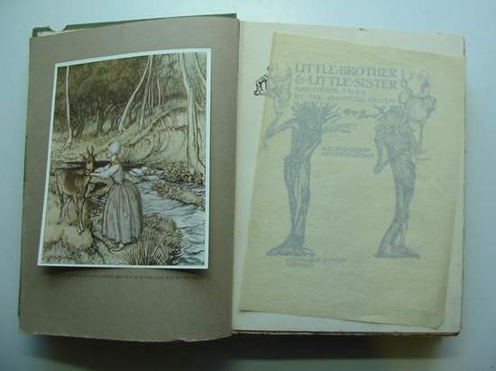 Photo of LITTLE BROTHER & LITTLE SISTER AND OTHER TALES written by Grimm, Brothers illustrated by Rackham, Arthur published by Constable & Co. Ltd. (STOCK CODE: 440800)  for sale by Stella & Rose's Books