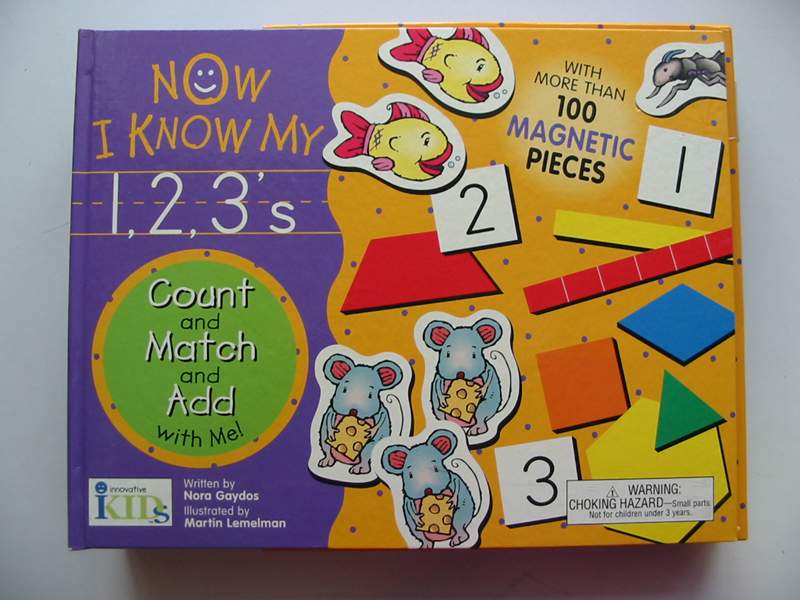 Photo of NOW I KNOW MY 1,2,3'S written by Gaydos, Nora illustrated by Lemelman, Martin published by Innovative Kids (STOCK CODE: 447661)  for sale by Stella & Rose's Books