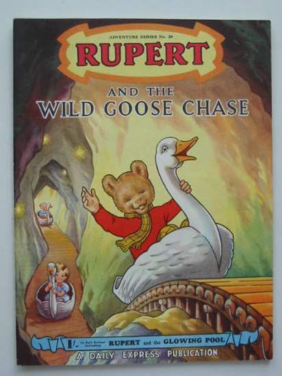 Photo of RUPERT ADVENTURE SERIES No. 20 - RUPERT AND THE WILD GOOSE CHASE written by Bestall, Alfred illustrated by Bestall, Alfred published by Daily Express (STOCK CODE: 487331)  for sale by Stella & Rose's Books