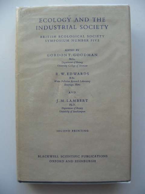 Photo of ECOLOGY AND THE INDUSTRIAL SOCIETY written by Goodman, Gordon T. Edwards, R.W. Lambert, J.M. published by Blackwell Scientific Publications (STOCK CODE: 553718)  for sale by Stella & Rose's Books