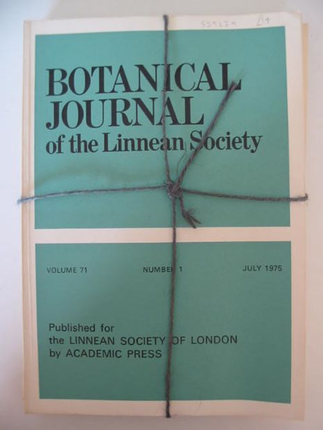 Photo of BOTANICAL JOURNAL OF THE LINNEAN SOCIETY VOLUME 71 published by Academic Press (STOCK CODE: 559279)  for sale by Stella & Rose's Books