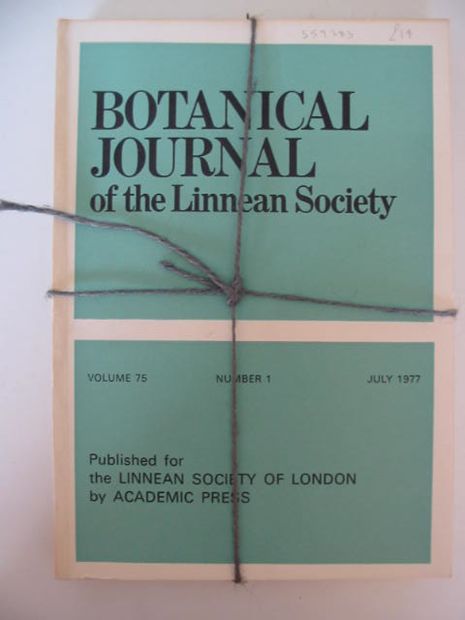 Photo of BOTANICAL JOURNAL OF THE LINNEAN SOCIETY VOLUME 75 published by Academic Press (STOCK CODE: 559283)  for sale by Stella & Rose's Books