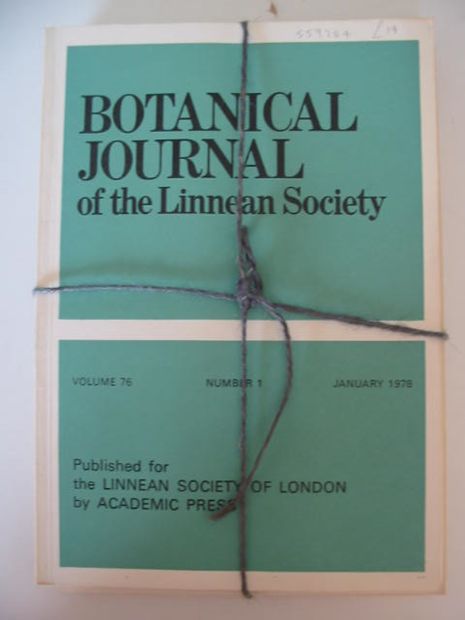 Photo of BOTANICAL JOURNAL OF THE LINNEAN SOCIETY VOLUME 76 published by Academic Press (STOCK CODE: 559284)  for sale by Stella & Rose's Books