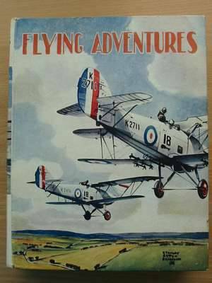 Photo of FLYING ADVENTURES written by Johns, W.E. Rochester, George E. et al,  illustrated by Leigh, Howard Bradshaw, Stanley Orton et al.,  published by John Hamilton (STOCK CODE: 561097)  for sale by Stella & Rose's Books