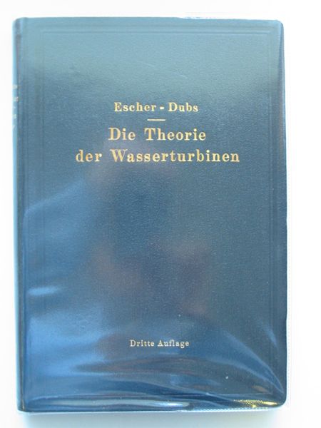 Photo of DIE THEORIE DER WASSERYURBINEN written by Escher, Rudolph Dubs, Robert published by Julius Springer (STOCK CODE: 561713)  for sale by Stella & Rose's Books