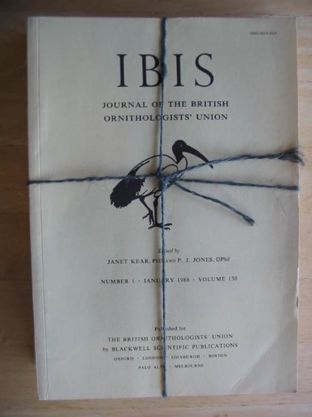 Photo of THE IBIS VOLUME 130- Stock Number: 575693