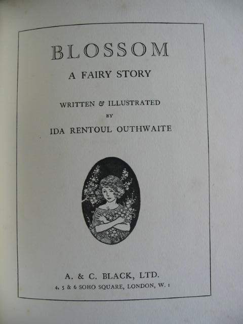 Photo of BLOSSOM A FAIRY STORY written by Outhwaite, Ida Renthal illustrated by Outhwaite, Ida Rentoul published by A. & C. Black Ltd. (STOCK CODE: 579880)  for sale by Stella & Rose's Books