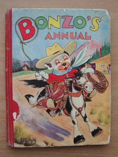 Photo of BONZO'S ANNUAL 1951 written by Studdy, G.E. Bradley, Christine E. illustrated by Studdy, G.E. published by Dean &amp; Son Ltd. (STOCK CODE: 582698)  for sale by Stella & Rose's Books