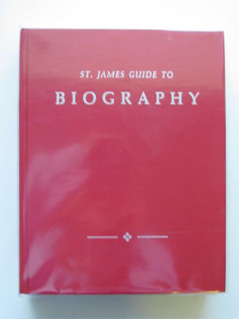Photo of ST. JAMES GUIDE TO BIOGRAPHY written by Schellinger, Paul E. published by St. James Press (STOCK CODE: 587813)  for sale by Stella & Rose's Books