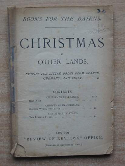 Photo of CHRISTMAS IN OTHER LANDS published by Review Of Reviews Office (STOCK CODE: 589053)  for sale by Stella & Rose's Books