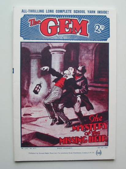 Photo of THE GEM LIBRARY NO. 1,273, VOL. XLII written by Clifford, Martin published by Howard Baker Press (STOCK CODE: 596581)  for sale by Stella & Rose's Books