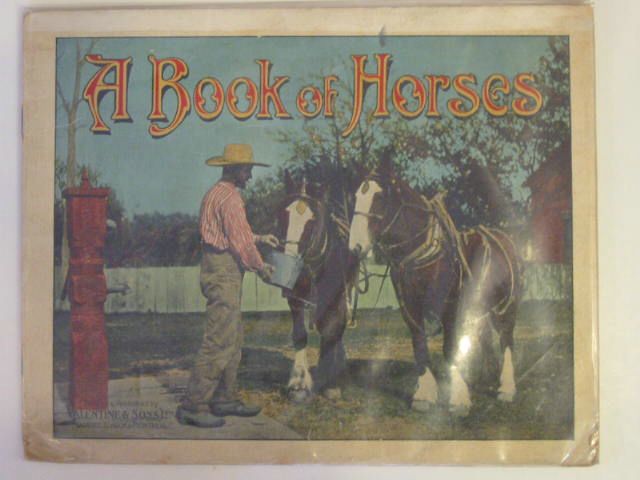 Photo of A BOOK OF HORSES published by Valentine &amp; Sons, Limited (STOCK CODE: 604597)  for sale by Stella & Rose's Books