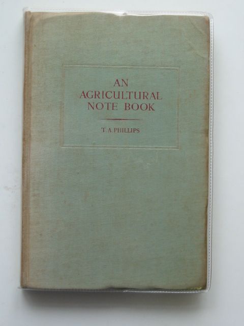 Photo of AN AGRICULTURAL NOTE BOOK- Stock Number: 613151