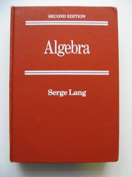 Photo of ALGBEBRA written by Lang, Serge published by Addison-Wesley Publishing Company Inc. (STOCK CODE: 628953)  for sale by Stella & Rose's Books