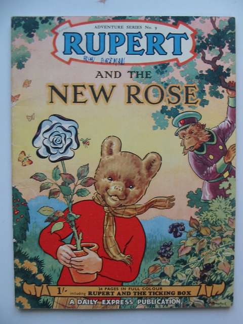 Photo of RUPERT ADVENTURE SERIES No. 9 - RUPERT AND THE NEW ROSE written by Bestall, Alfred illustrated by Bestall, Alfred published by Daily Express (STOCK CODE: 629080)  for sale by Stella & Rose's Books
