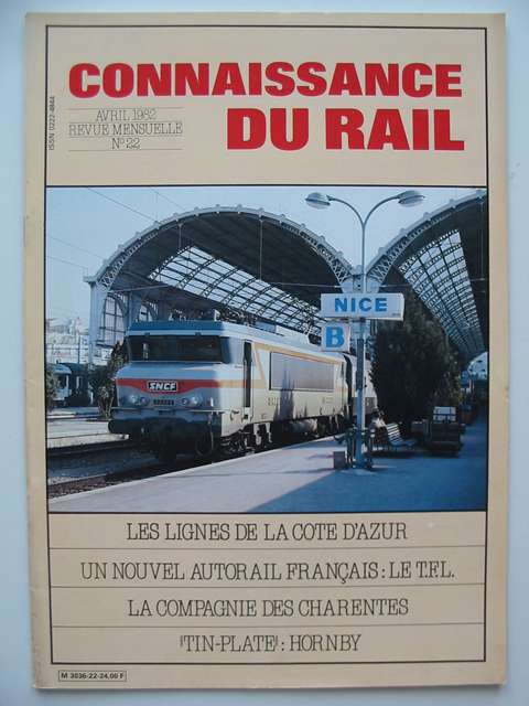 Photo of CONNAISSANCE DU RAIL No. 22 published by Connaissance Du Rail (STOCK CODE: 629288)  for sale by Stella & Rose's Books