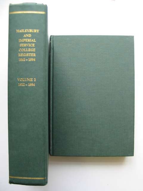 Photo of HAILEYBURY AND IMPERIAL SERVICE COLLEGE REGISTER 1862-1994 published by The Haileybury Society (STOCK CODE: 630225)  for sale by Stella & Rose's Books