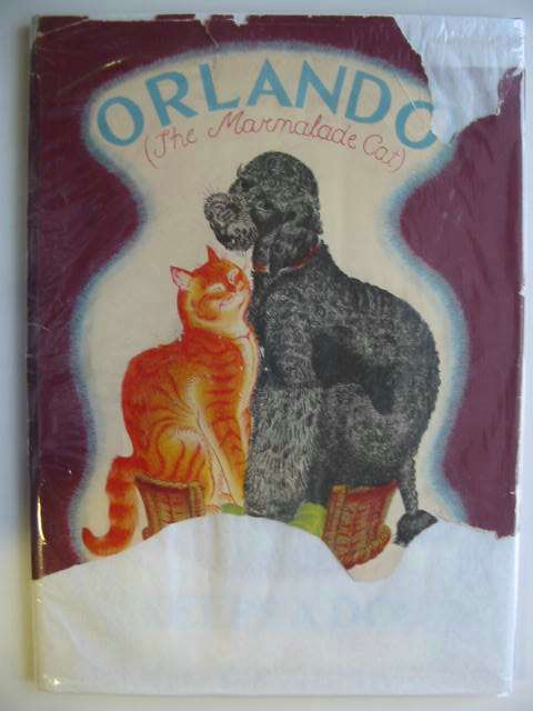 Photo of ORLANDO (THE MARMALADE CAT) KEEPS A DOG- Stock Number: 630766