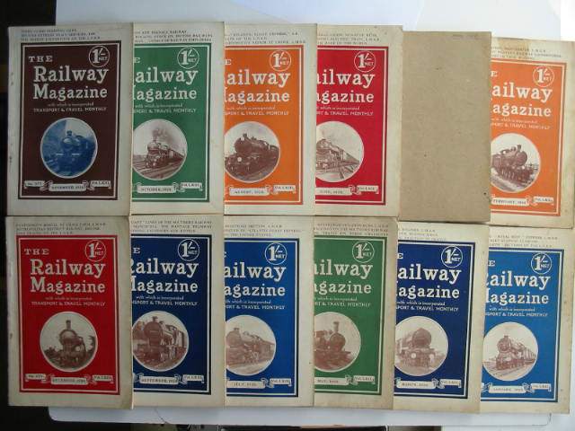 Photo of THE RAILWAY MAGAZINE VOL 62 (LXII) 1928 (12 ISSUES)- Stock Number: 630827