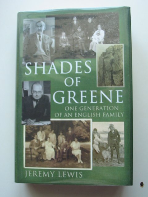 Photo of SHADES OF GREENE written by Lewis, Jeremy published by Jonathan Cape (STOCK CODE: 630874)  for sale by Stella & Rose's Books