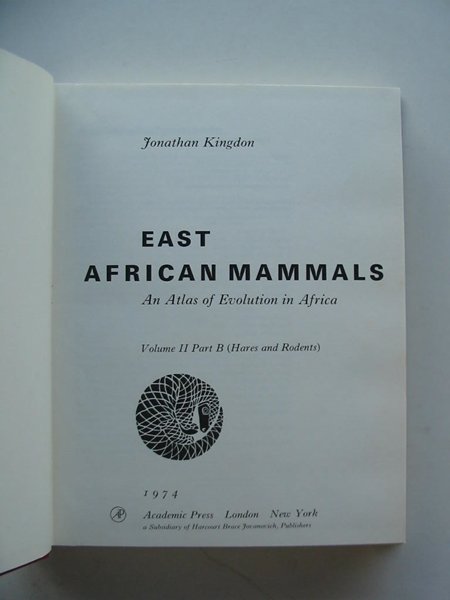 Photo of EAST AFRICAN MAMMALS VOLUME II PART B written by Kingdon, Jonathan illustrated by Kingdon, Jonathan published by Academic Press (STOCK CODE: 664009)  for sale by Stella & Rose's Books