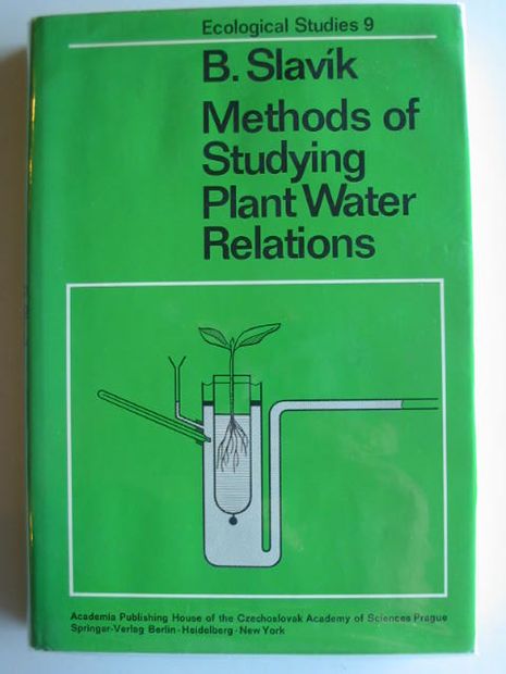 Photo of METHODS OF STUDYING PLANT WATER RELATIONS written by Slavik, Bohdan published by Springer-Verlag (STOCK CODE: 667293)  for sale by Stella & Rose's Books