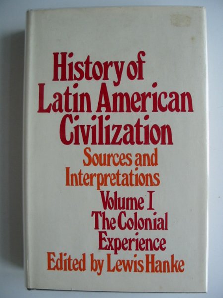 Photo of HISTORY OF LATIN AMERICAN CIVILIZATION VOLUME I- Stock Number: 686676