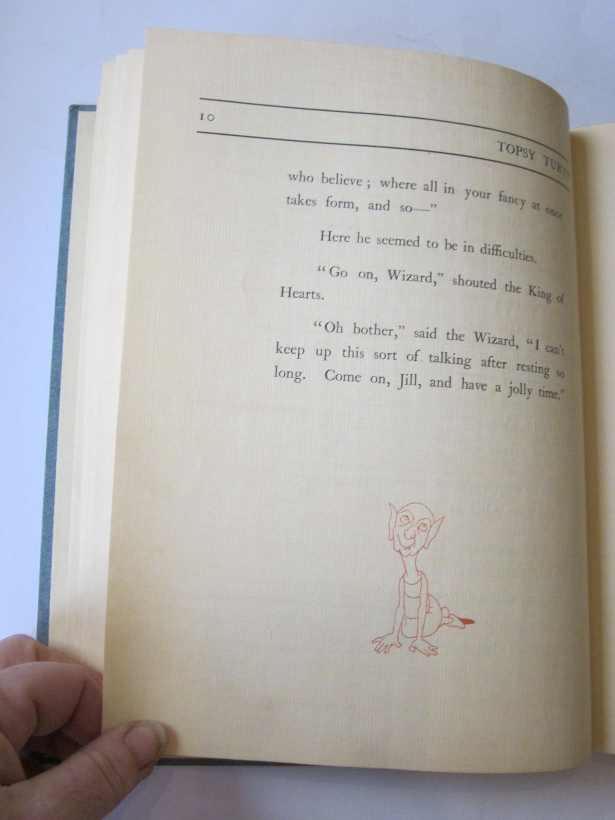 Photo of TOPSY TURVY written by Minnion, W.J. illustrated by Robinson, Charles published by The Connoisseur (STOCK CODE: 714443)  for sale by Stella & Rose's Books