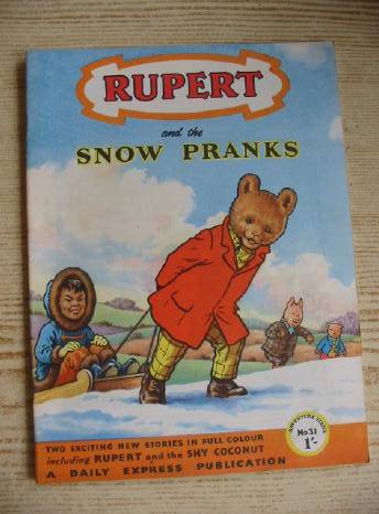 Photo of RUPERT ADVENTURE SERIES No. 31 - RUPERT AND THE SNOW PRANKS- Stock Number: 731228