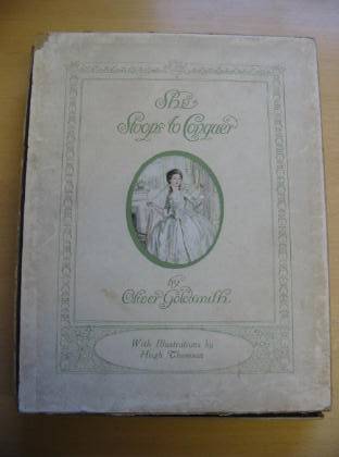 Photo of SHE STOOPS TO CONQUER written by Goldsmith, Oliver illustrated by Thomson, Hugh published by Hodder &amp; Stoughton (STOCK CODE: 734024)  for sale by Stella & Rose's Books