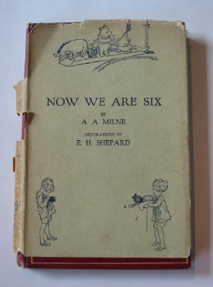 Photo of NOW WE ARE SIX written by Milne, A.A. illustrated by Shepard, E.H. published by Methuen &amp; Co. Ltd. (STOCK CODE: 738899)  for sale by Stella & Rose's Books