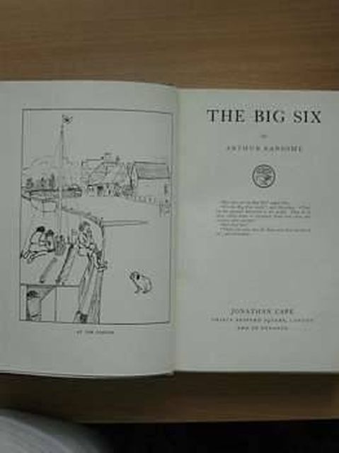 Photo of THE BIG SIX written by Ransome, Arthur illustrated by Ransome, Arthur published by Jonathan Cape (STOCK CODE: 805038)  for sale by Stella & Rose's Books