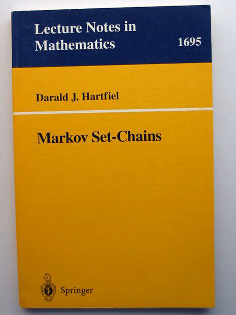 Photo of MARKOV SET-CHAINS written by Hartfiel, Darald J. published by Springer (STOCK CODE: 806109)  for sale by Stella & Rose's Books