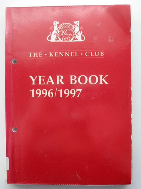 Photo of THE KENNEL CLUB YEAR BOOK 1996/1997- Stock Number: 806116
