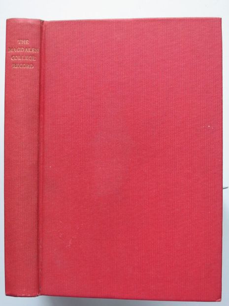Photo of THE MAGDALEN COLLEGE RECORD 1966 published by Oxford University Press (STOCK CODE: 806367)  for sale by Stella & Rose's Books