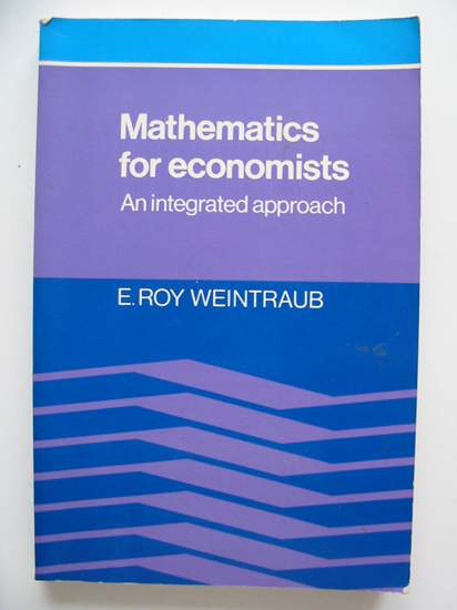 Photo of MATHEMATICS FOR ECONOMISTS written by Weintraub, E. Roy published by Cambridge University Press (STOCK CODE: 807129)  for sale by Stella & Rose's Books