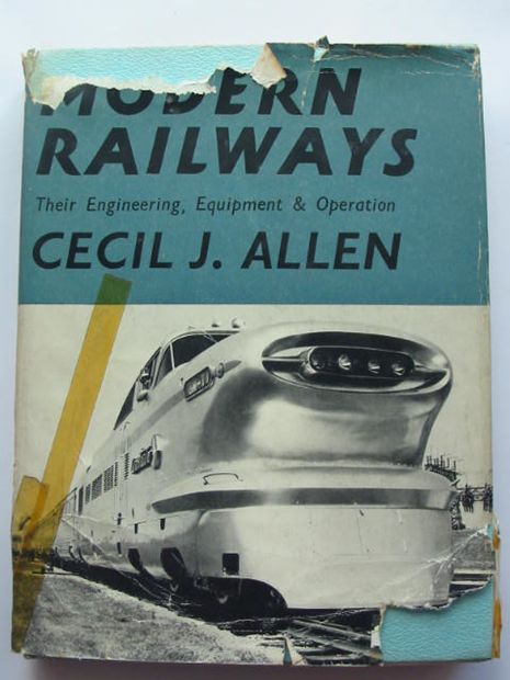 Photo of MODERN RAILWAYS written by Allen, Cecil J. published by Faber &amp; Faber (STOCK CODE: 808830)  for sale by Stella & Rose's Books