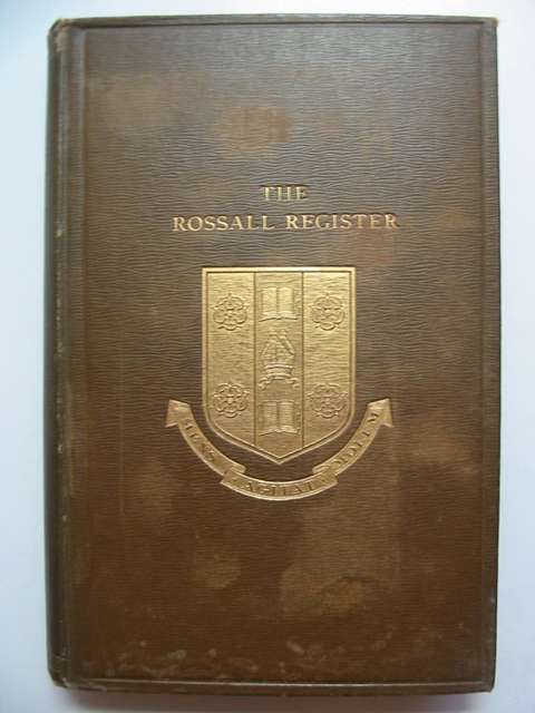 Photo of THE ROSSALL REGISTER 1844-1894 written by Ashworth, T.W. published by Geo. Falkner &amp; Sons (STOCK CODE: 812131)  for sale by Stella & Rose's Books