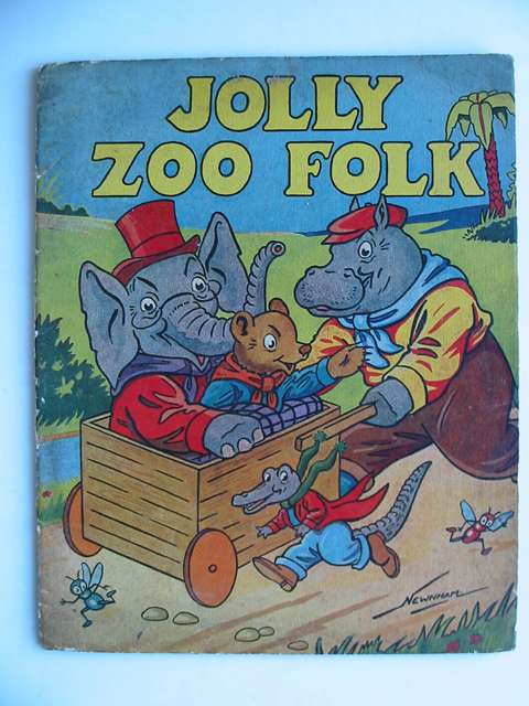 Photo of JOLLY ZOO FOLK illustrated by Newnham,  published by S. Guiterman &amp; Co. Ltd. (STOCK CODE: 813378)  for sale by Stella & Rose's Books