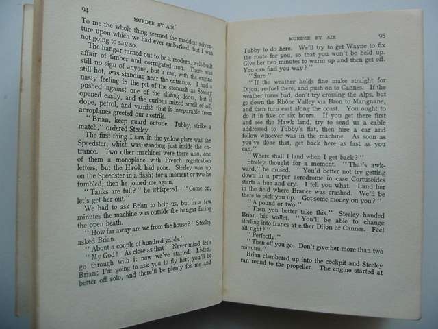 Photo of MURDER BY AIR written by Johns, W.E. published by Newnes (STOCK CODE: 813618)  for sale by Stella & Rose's Books