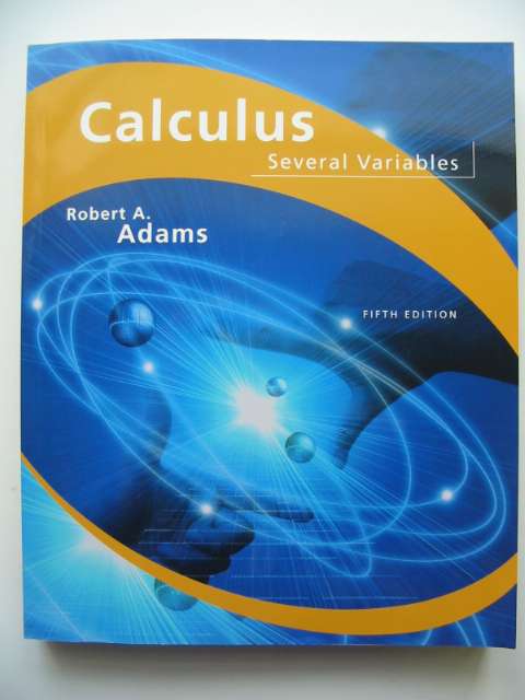 Photo of CALCULUS SEVERAL VARIABLES written by Adams, Robert A. published by Addison-Wesley Longman (STOCK CODE: 815885)  for sale by Stella & Rose's Books