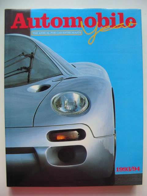 Photo of AUTOMOBILE YEAR NO. 41 1993/94 written by Norris, Ian published by Editions Jr (STOCK CODE: 816334)  for sale by Stella & Rose's Books