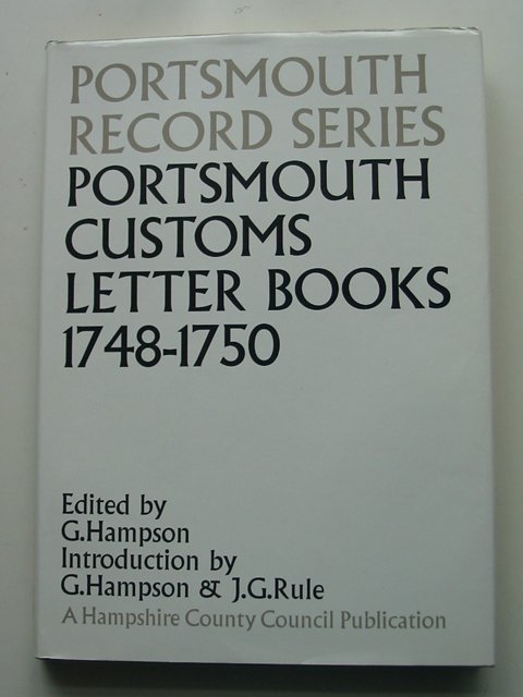 Photo of PORTSMOUTH RECORD SERIES PORTSMOUTH CUSTOMS LETTER BOOKS 1748-1750- Stock Number: 820594