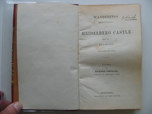 Photo of WANDERINGS THROUGH THE RUINS OF HEIDELBERG CASTLE AND ITS ENVIRONS written by Janillon, Richard (STOCK CODE: 989117)  for sale by Stella & Rose's Books