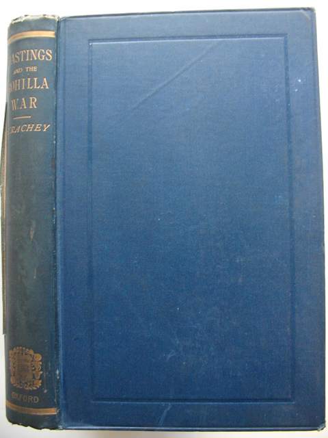 Photo of HASTINGS AND THE ROHILLA WAR written by Strachey, John published by Oxford University Press (STOCK CODE: 989627)  for sale by Stella & Rose's Books